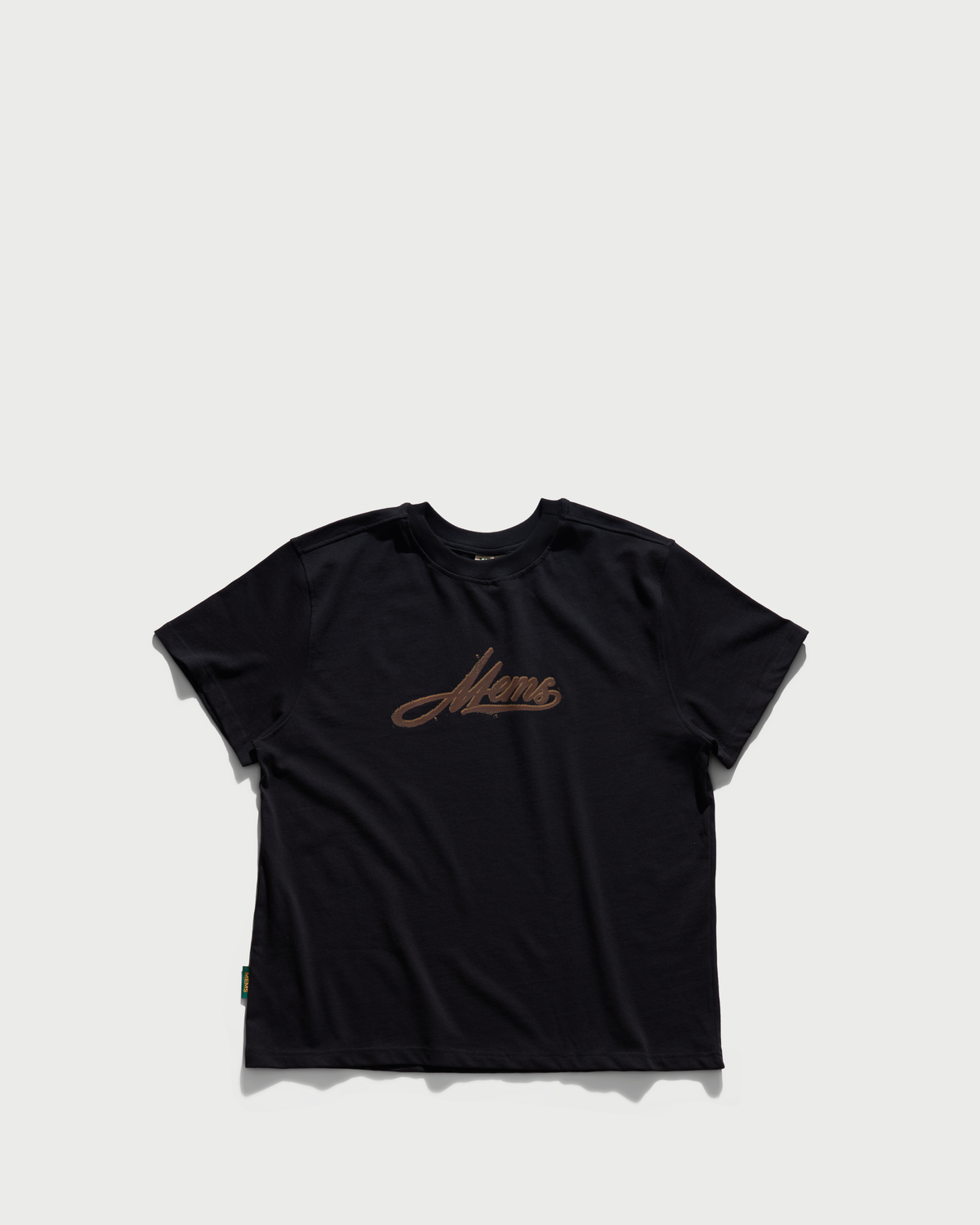 Brush Logo relaxed t-shirt Black