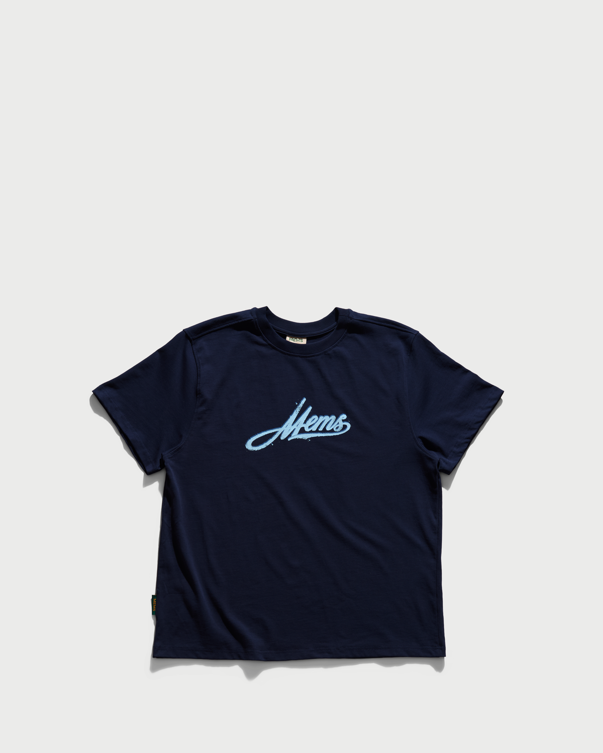 Brush Logo relaxed t-shirt Navy
