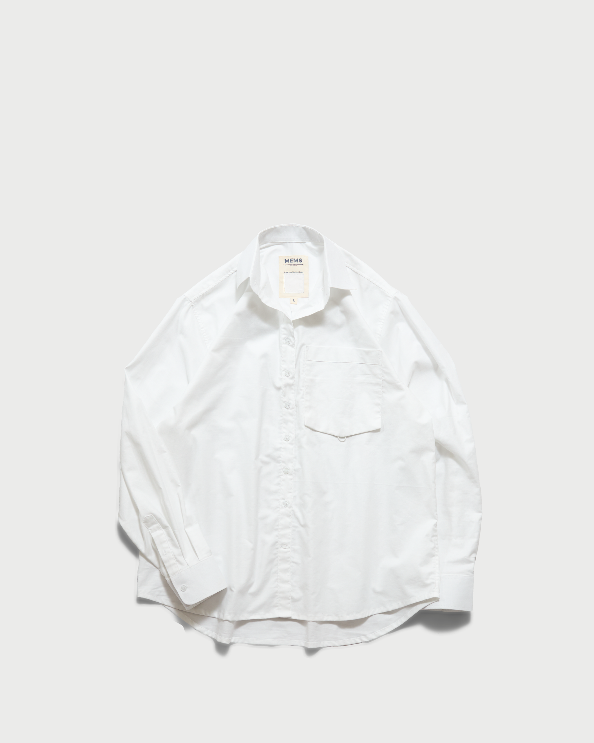 Anywhere oversized shirt White Cream
