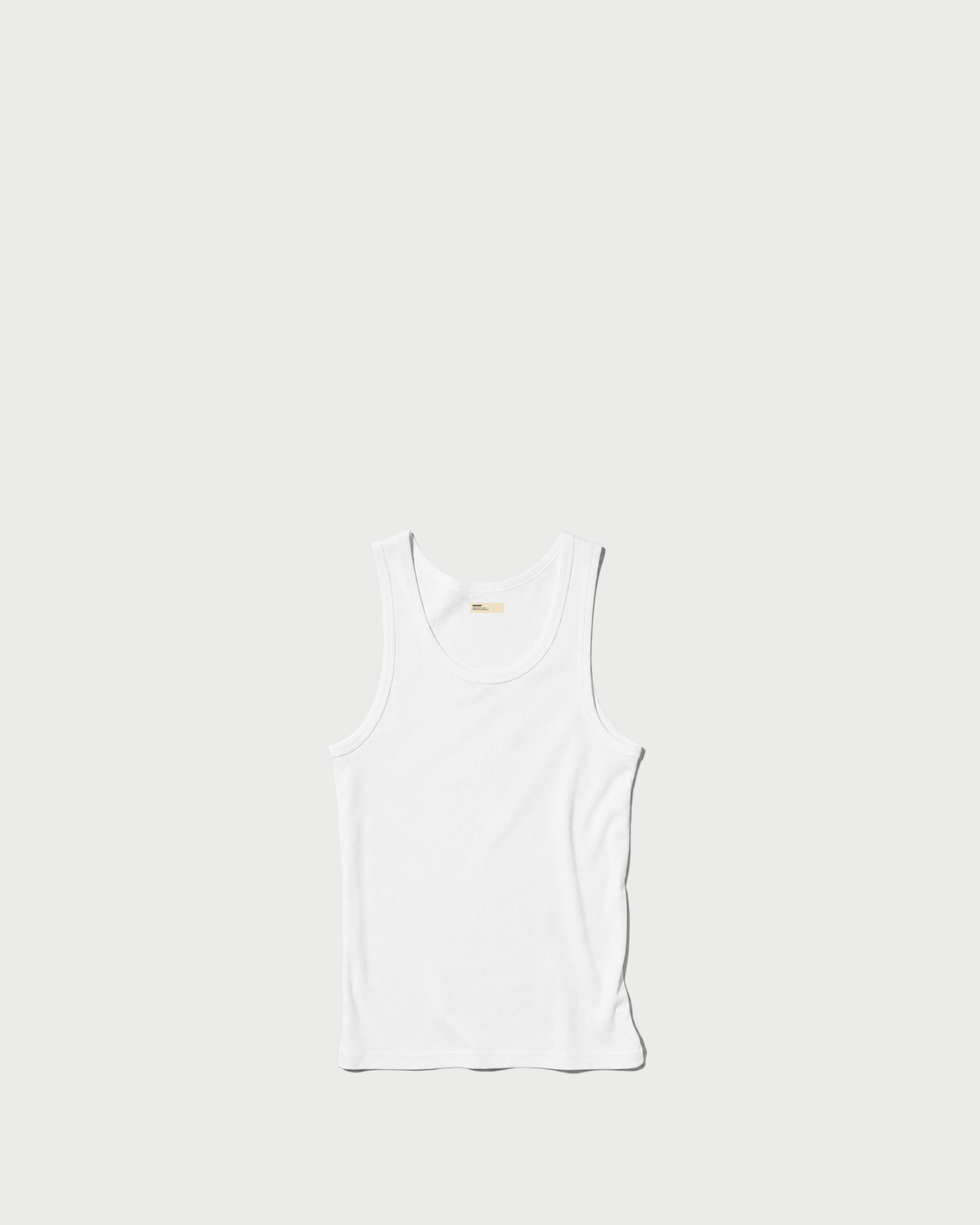 Basic tank top White