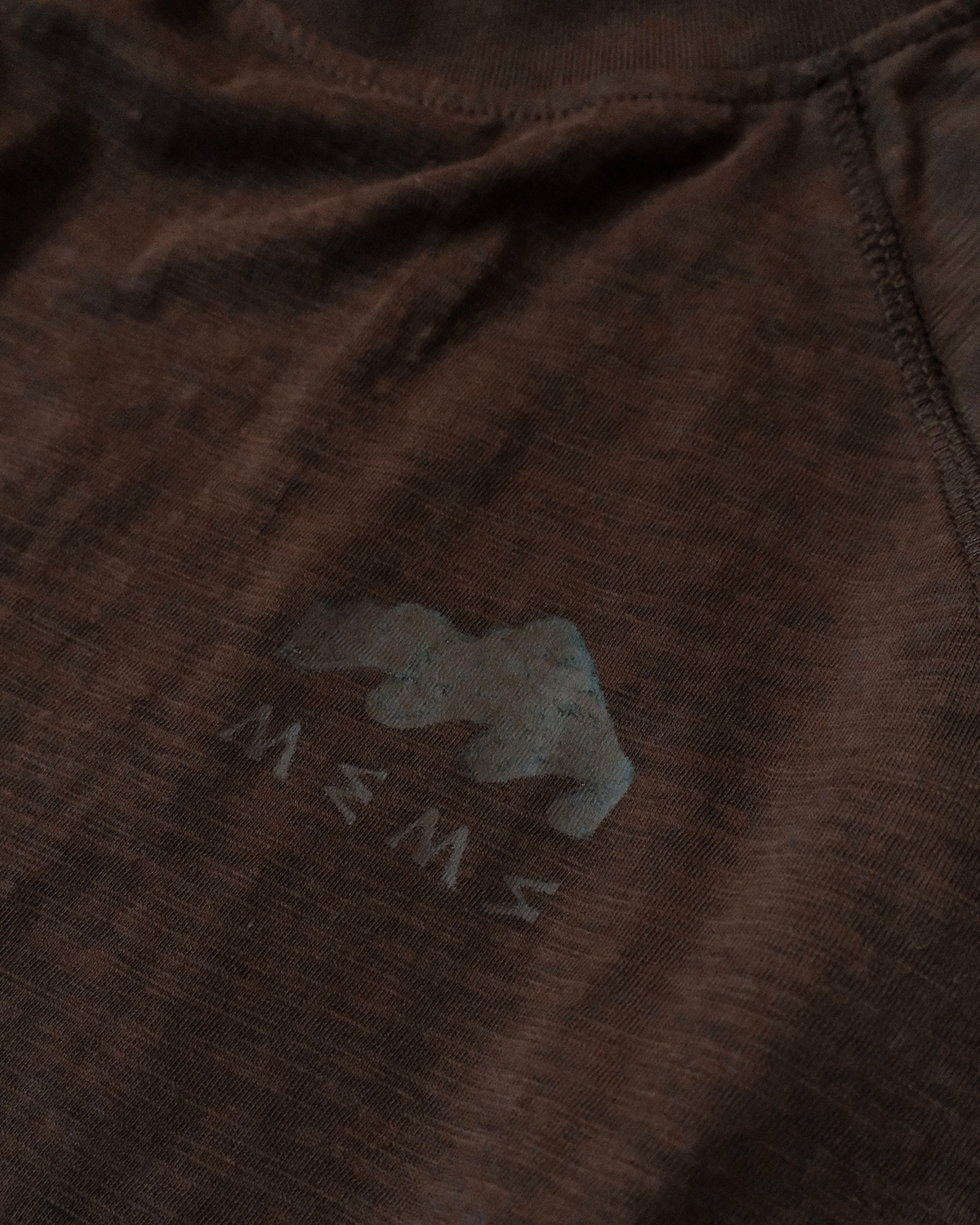 Maps oversized raglan long sleeve Dark Brown