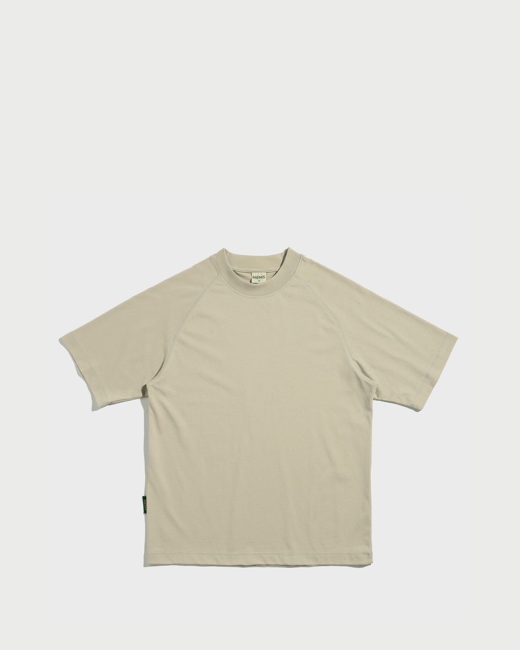 Solid oversized raglan Beige