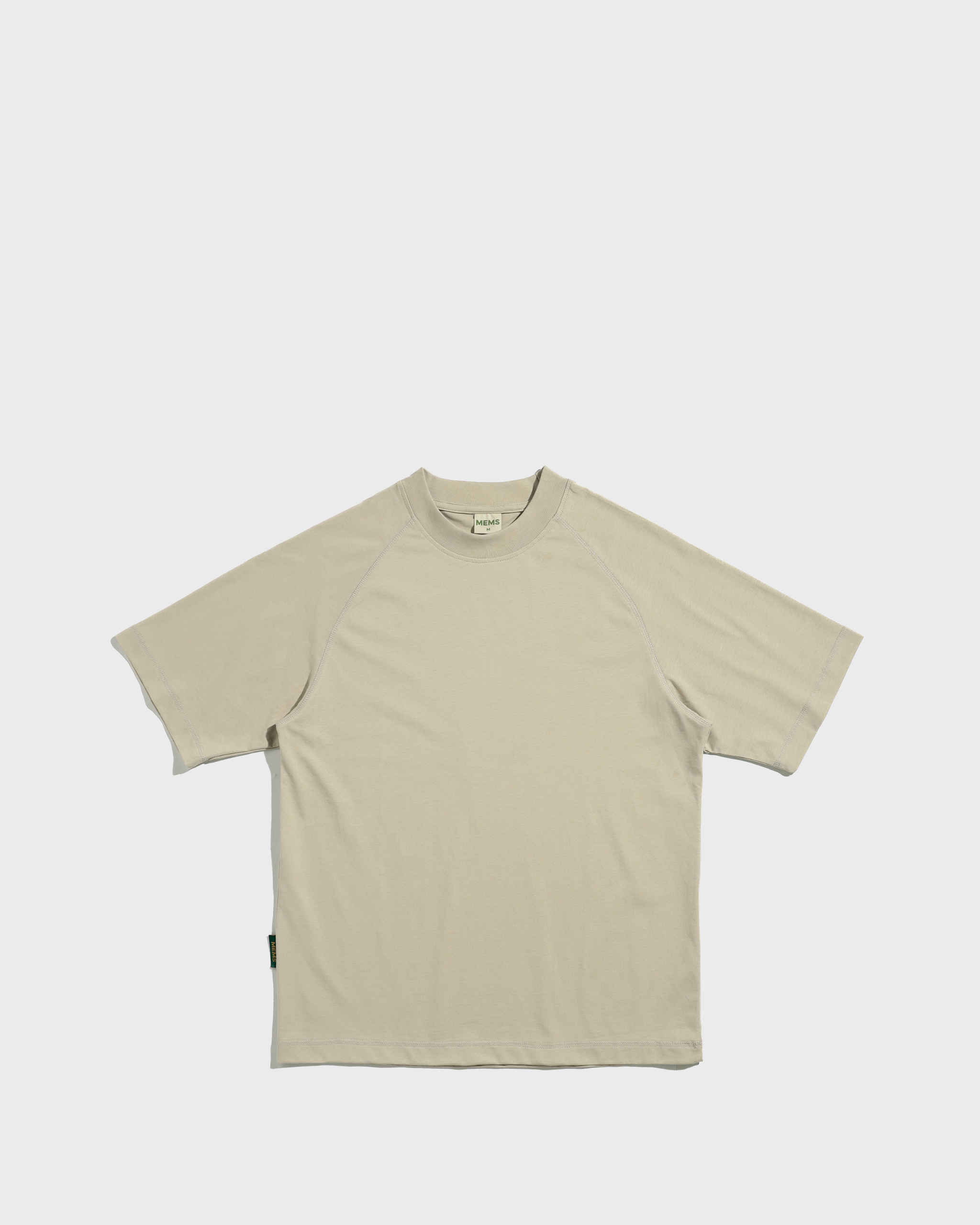 Solid oversized raglan Beige