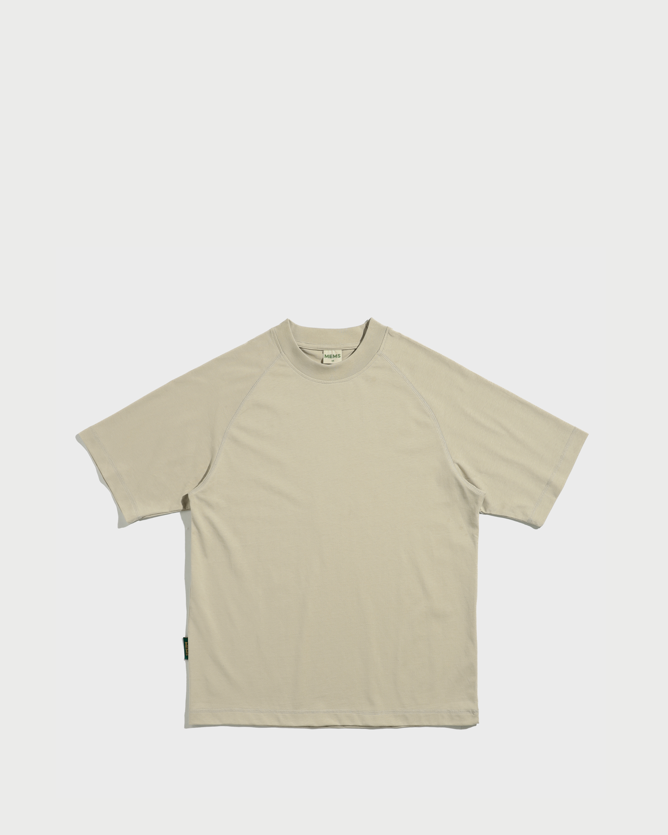 Solid oversized raglan Beige