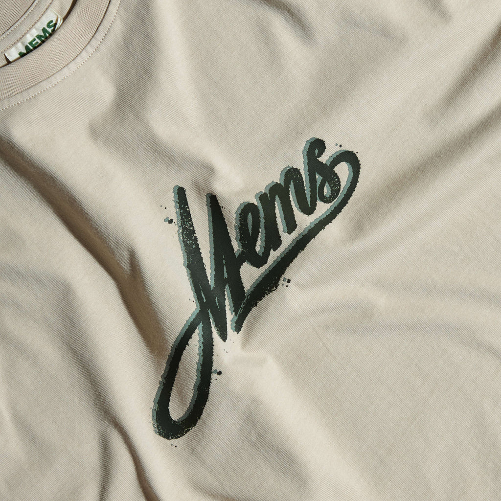 𝐁𝐫𝐮𝐬𝐡 𝐋𝐨𝐠𝐨 𝐭-𝐬𝐡𝐢𝐫𝐭 Beige