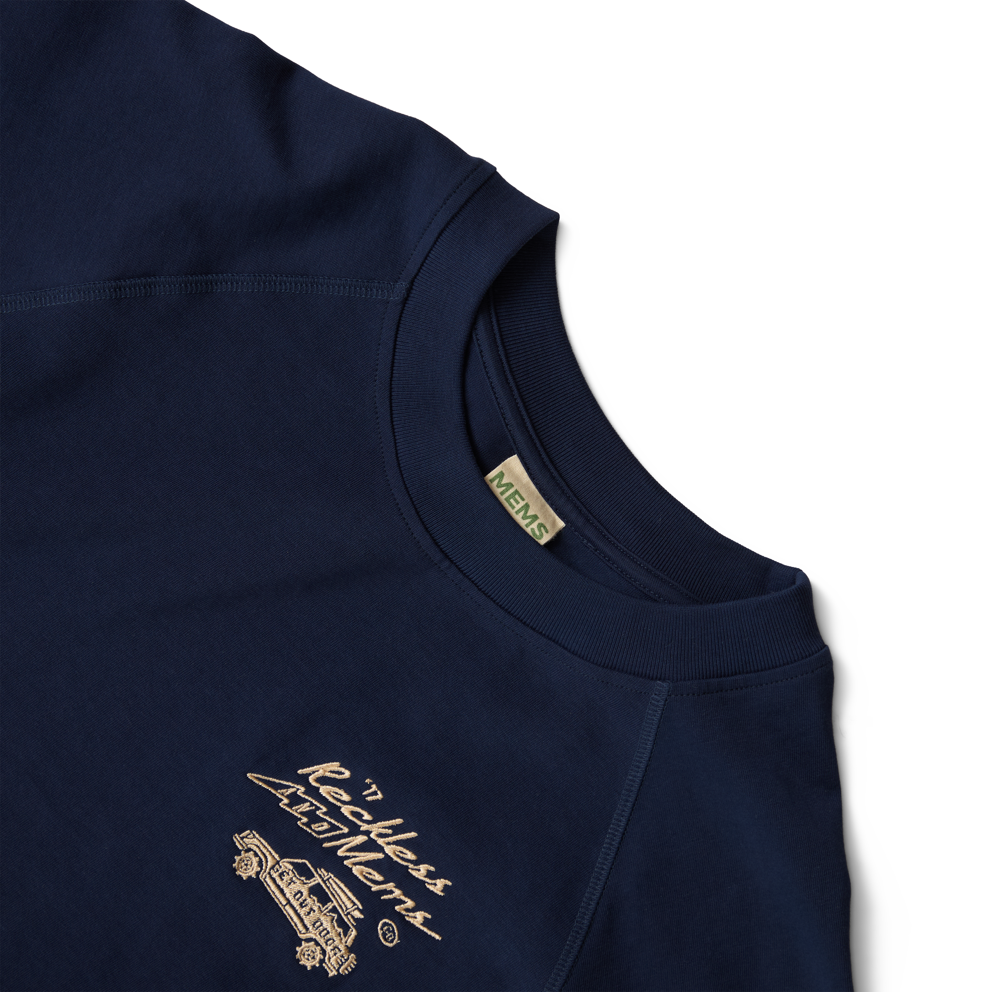 Reckless x Mems oversized raglan Navy