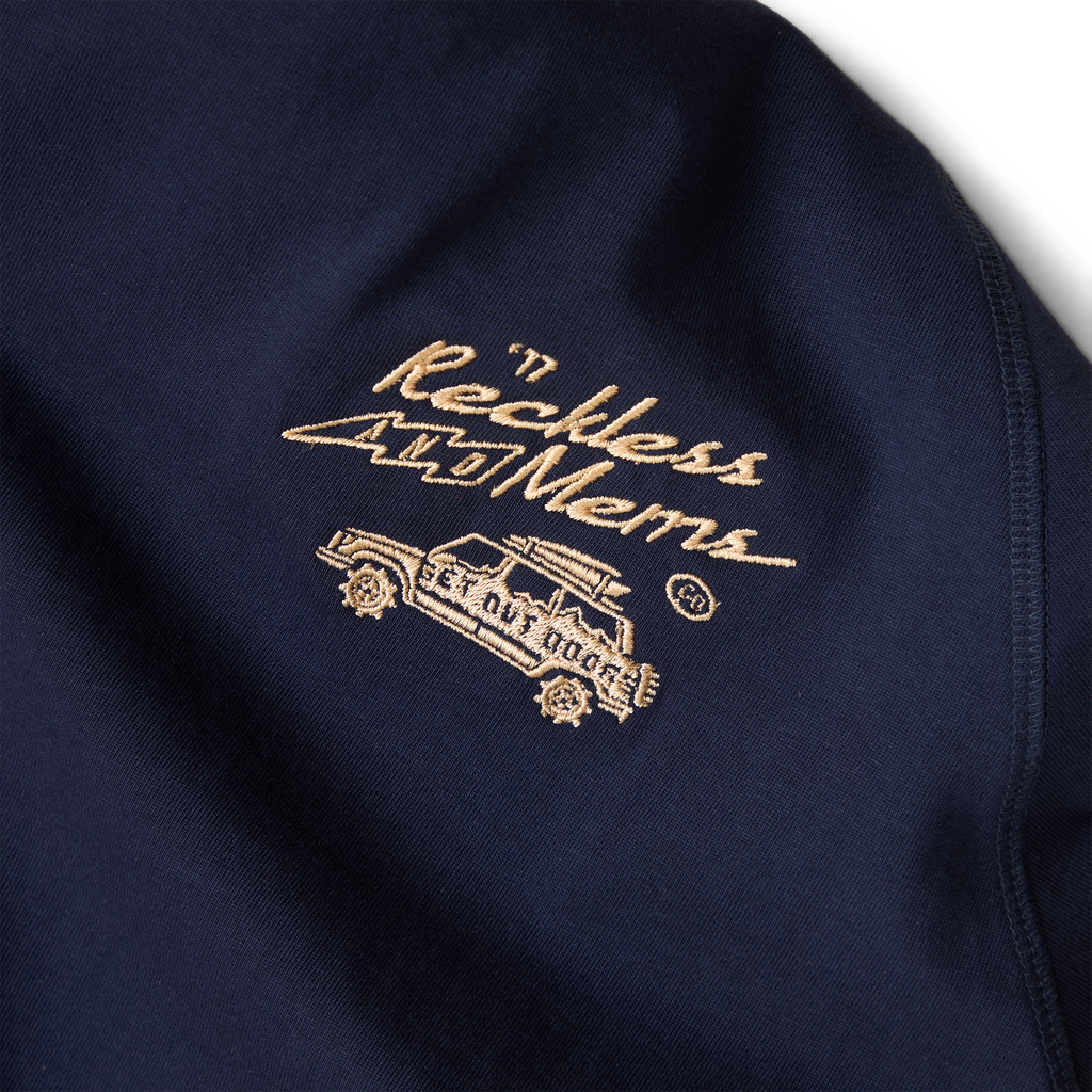 Reckless x Mems oversized raglan Navy