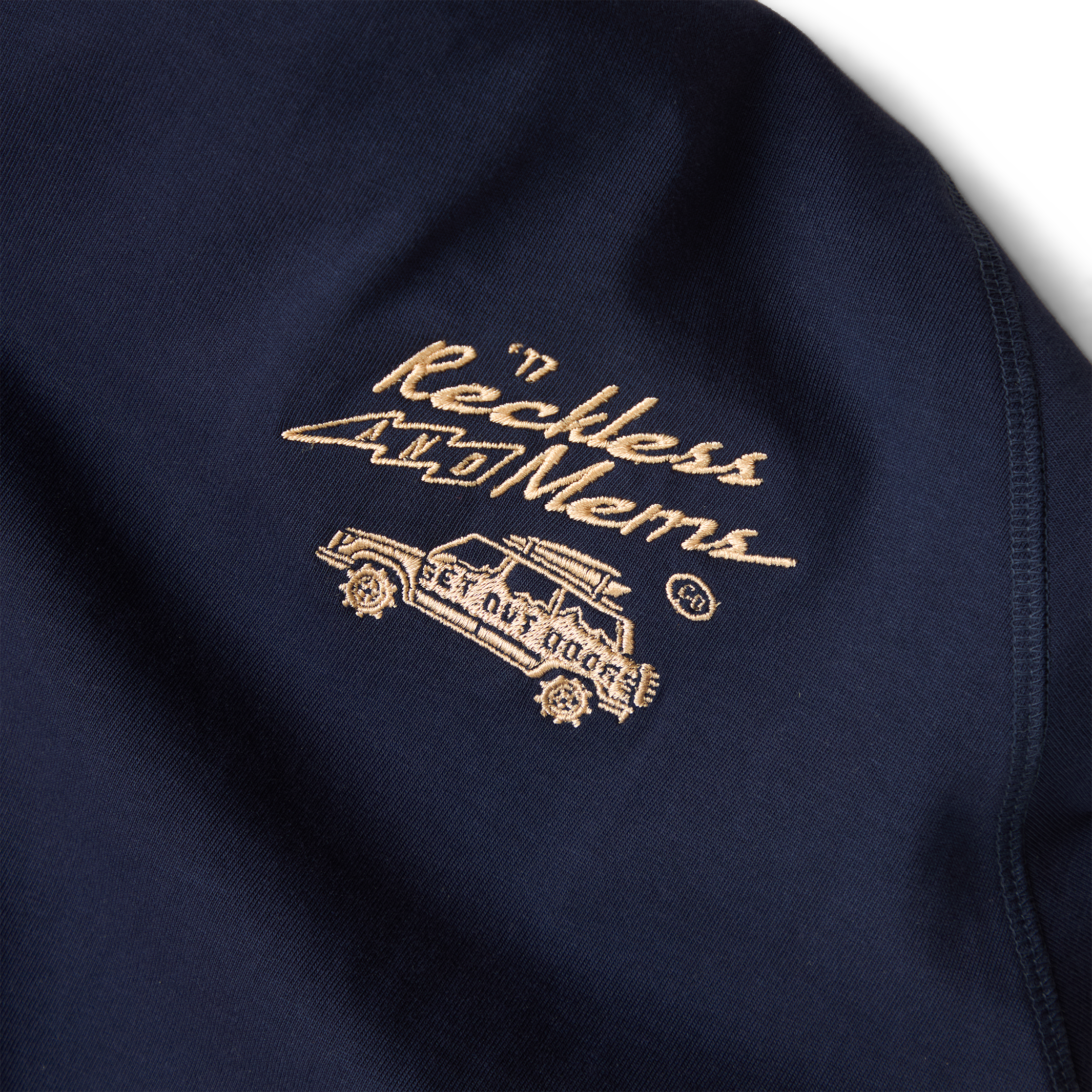 Reckless x Mems oversized raglan Navy