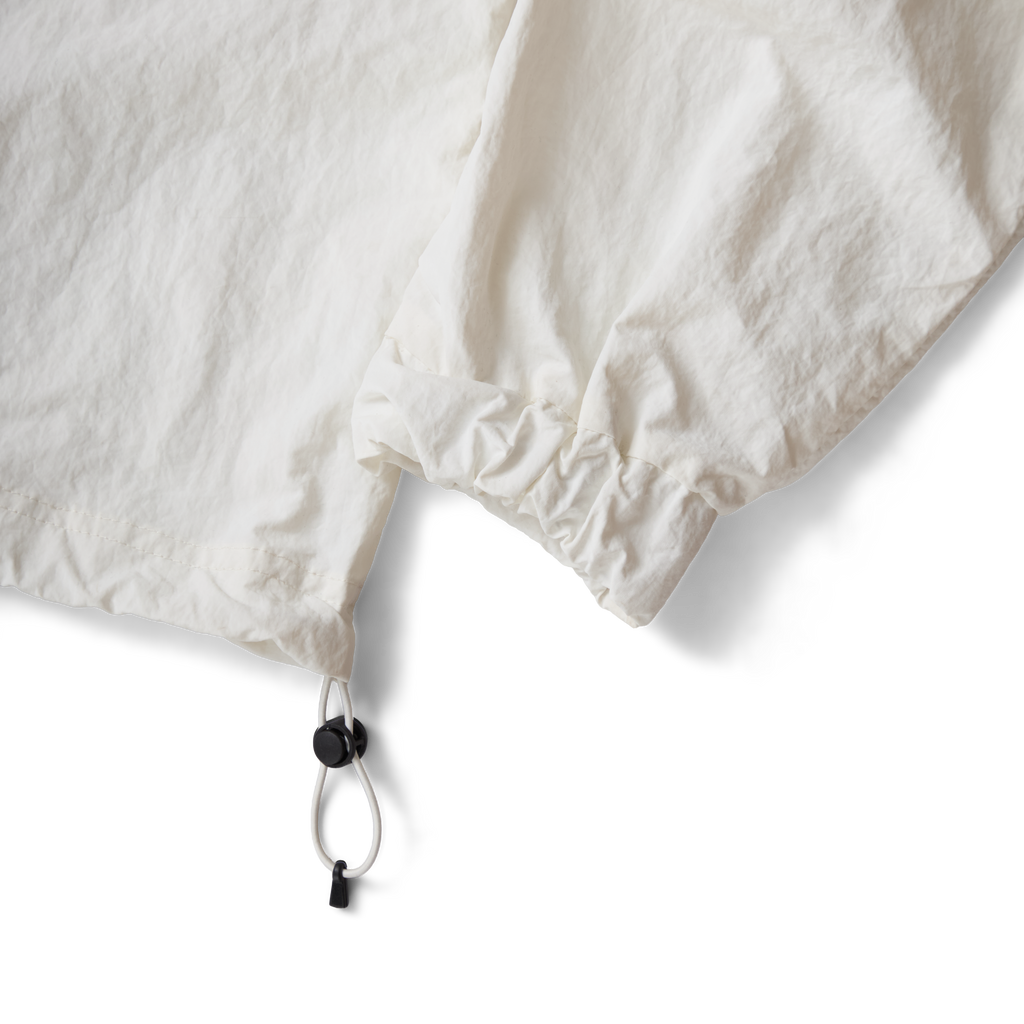Windbreaker Pullover White Cream