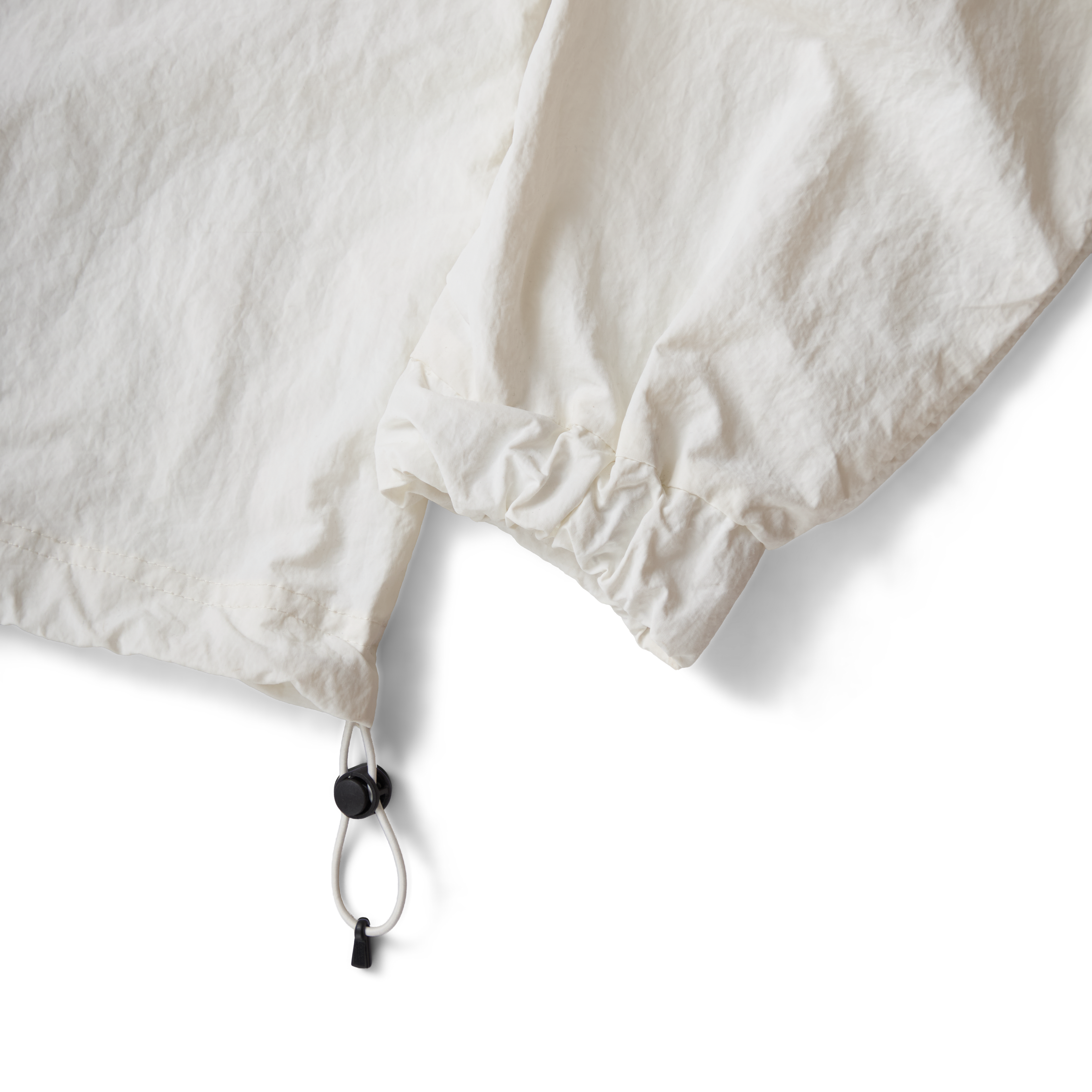 Windbreaker Pullover White Cream