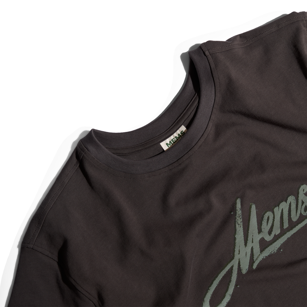 𝐁𝐫𝐮𝐬𝐡 𝐋𝐨𝐠𝐨 𝐭-𝐬𝐡𝐢𝐫𝐭 Charcoal