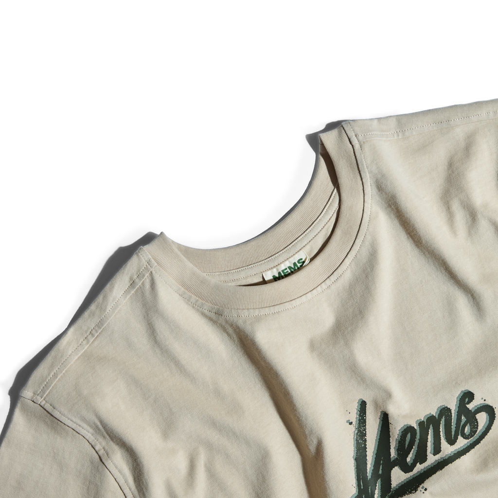 𝐁𝐫𝐮𝐬𝐡 𝐋𝐨𝐠𝐨 𝐭-𝐬𝐡𝐢𝐫𝐭 Beige