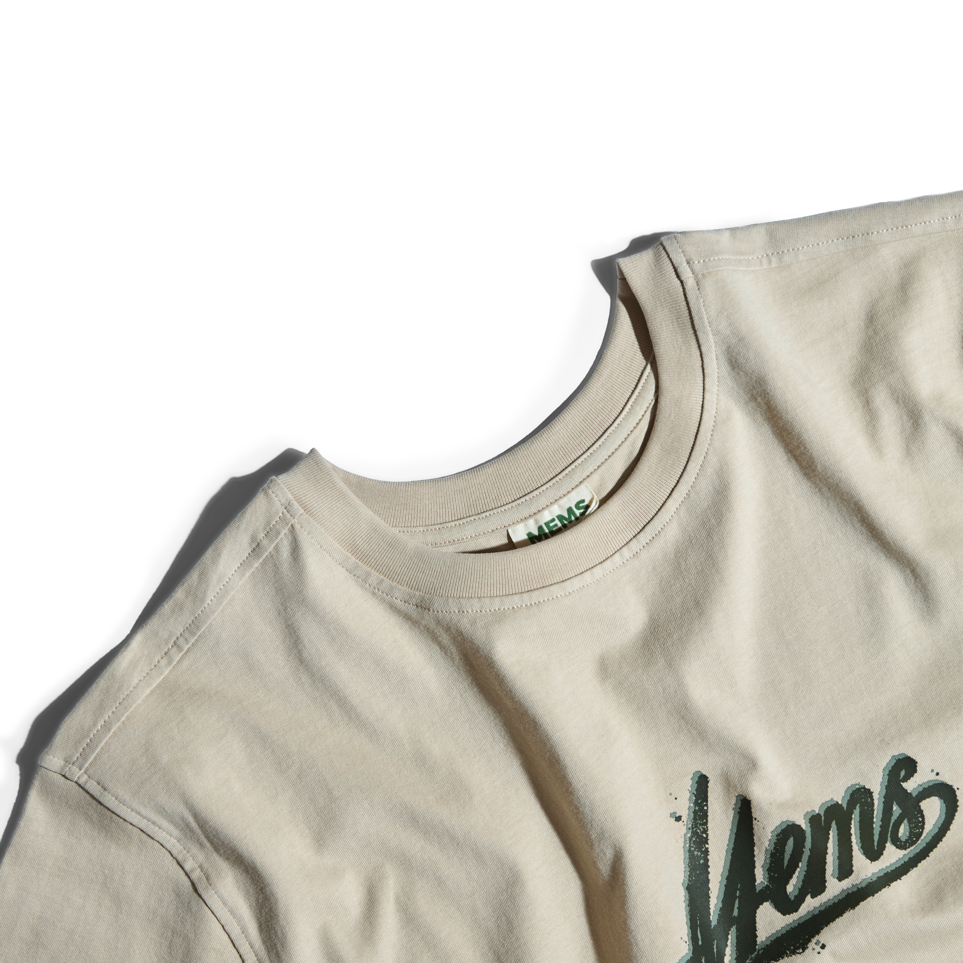 𝐁𝐫𝐮𝐬𝐡 𝐋𝐨𝐠𝐨 𝐭-𝐬𝐡𝐢𝐫𝐭 Beige