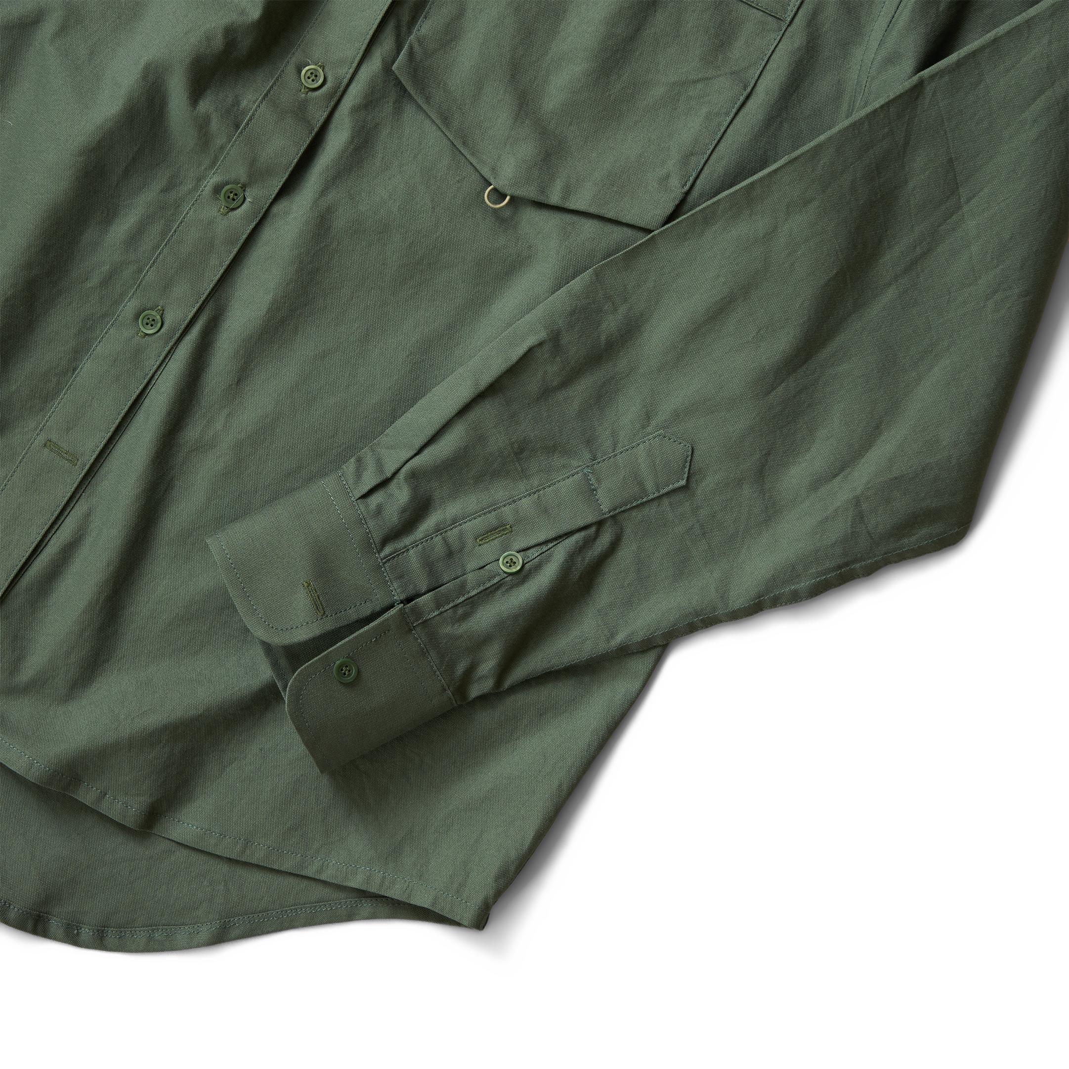 Anywhere oversized shirt Moss Green