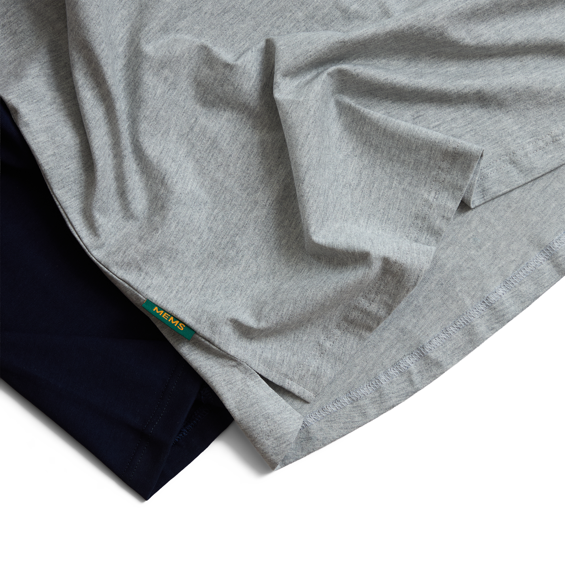 Flexible oversized raglan long sleeve Grey Navy