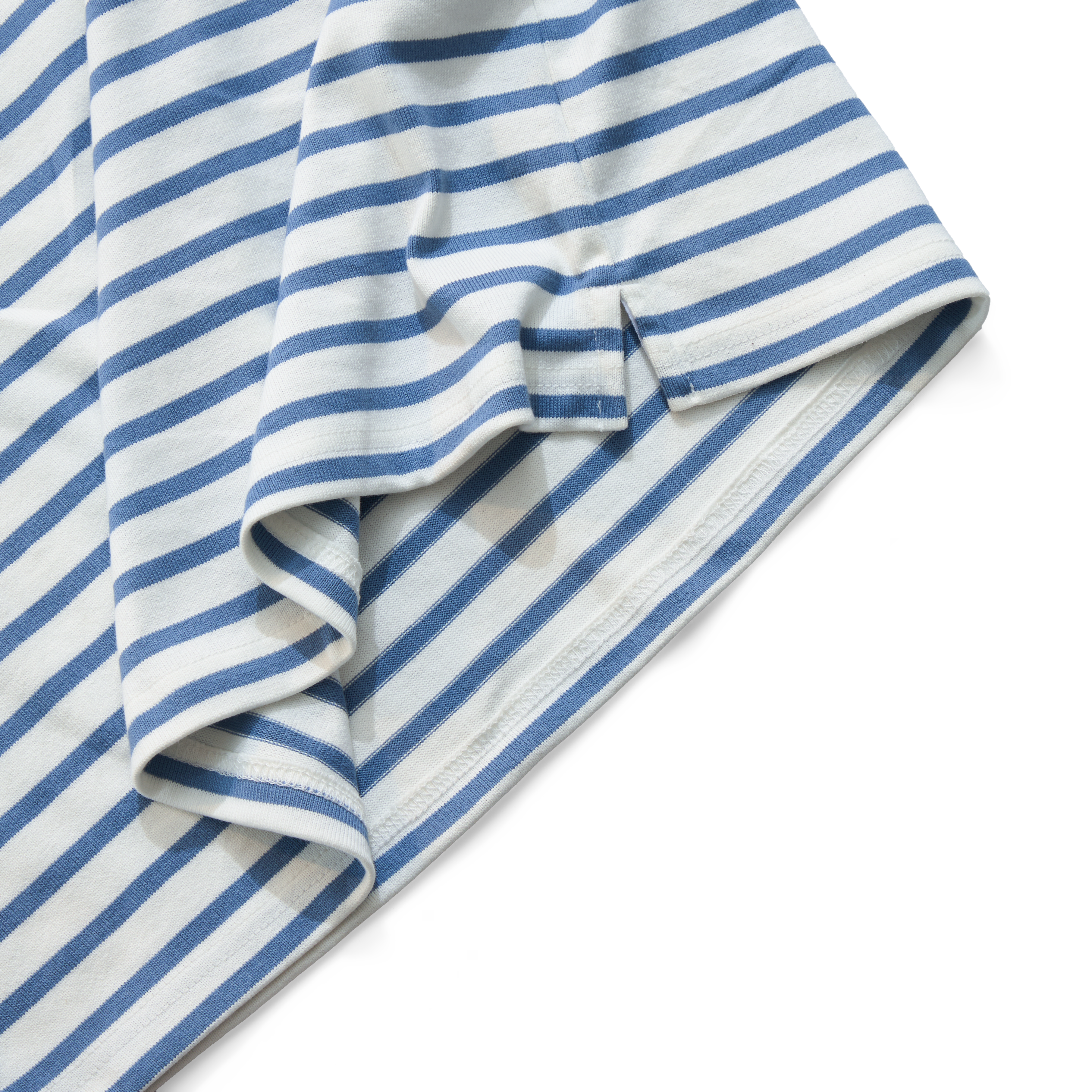 𝐒𝐭𝐫𝐢𝐩𝐞𝐝 𝐌𝐢𝐧𝐢 𝐋𝐨𝐠𝐨 𝐭-𝐬𝐡𝐢𝐫𝐭 Blue&Cream