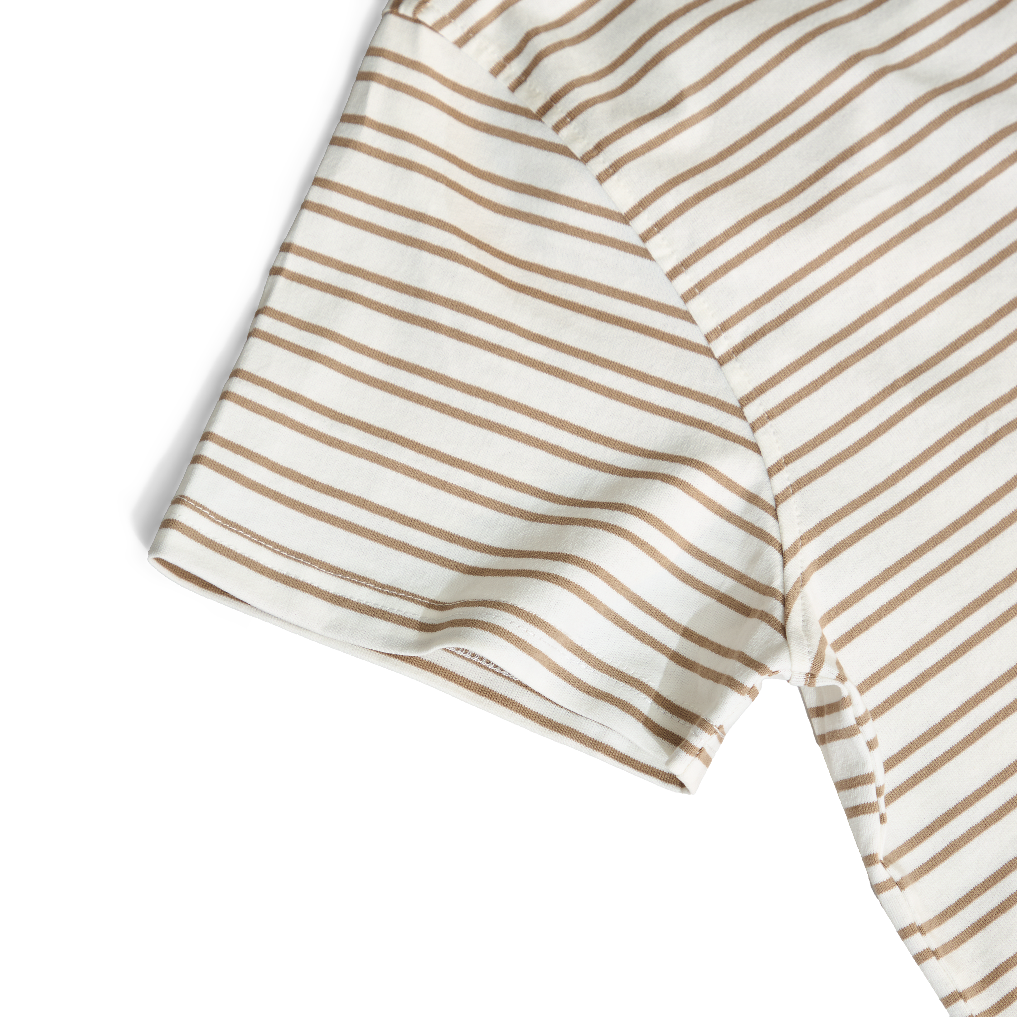 𝐒𝐭𝐫𝐢𝐩𝐞𝐝 𝐌𝐢𝐧𝐢 𝐋𝐨𝐠𝐨 𝐭-𝐬𝐡𝐢𝐫𝐭 Beige&Cream
