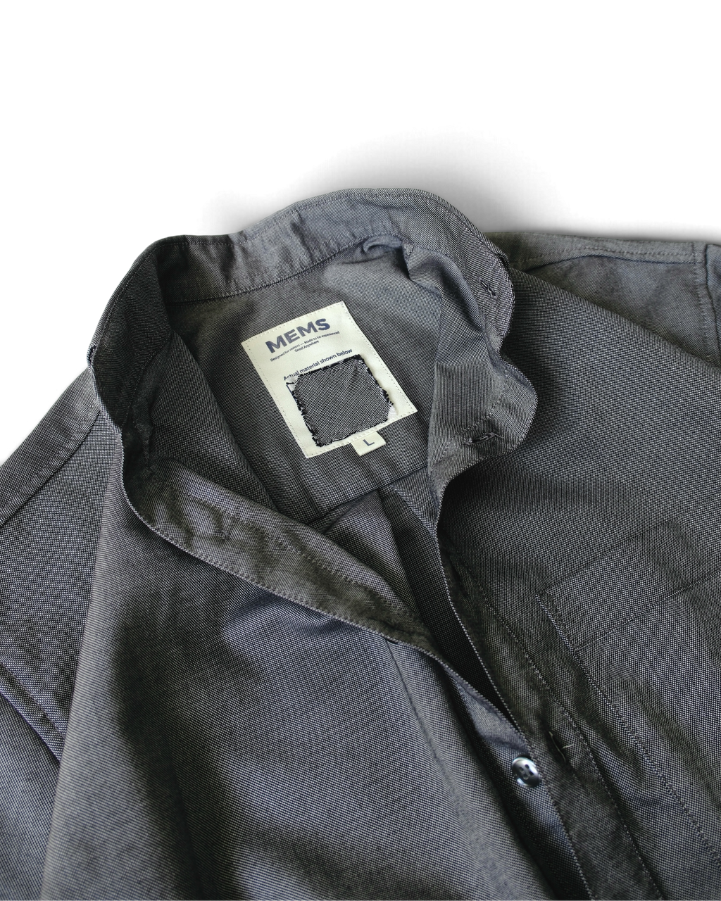 Anywhere oversized shirt Greyish Indigo