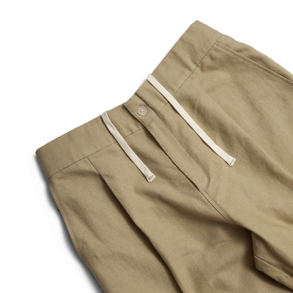 𝐋𝐢𝐧𝐞𝐧 𝐭𝐫𝐨𝐮𝐬𝐞𝐫𝐬 Beige